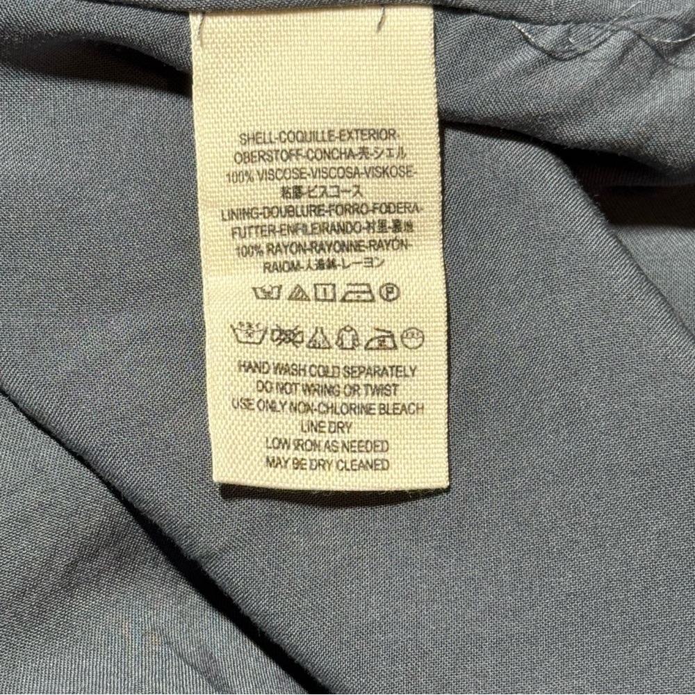 Free People Faded Bloom Mini Swing Dress Grey Small - Picture 11 of 15